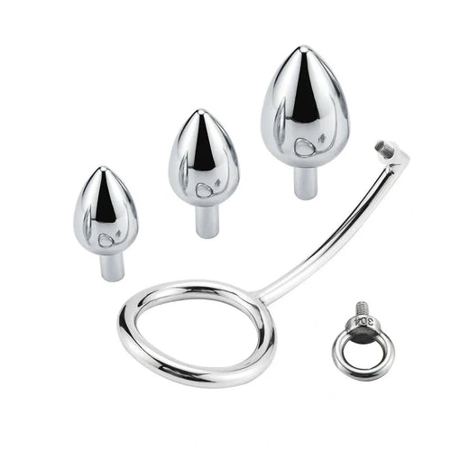 Anal Hooks Ring Cock Stainless Hook Steel DiscreetChoice Anal with 4663 Set 0905
